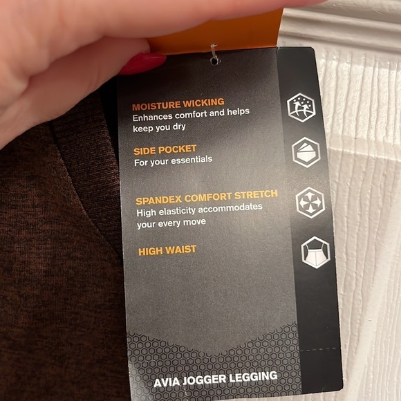 Avia brand size L (12-14) jogger leggings- NWT - Picture 4 of 7